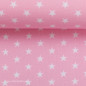 Preview: Baumwollstoff Sterne rosa